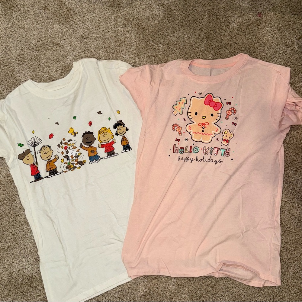 Hello Kitty Pink Holiday Tee